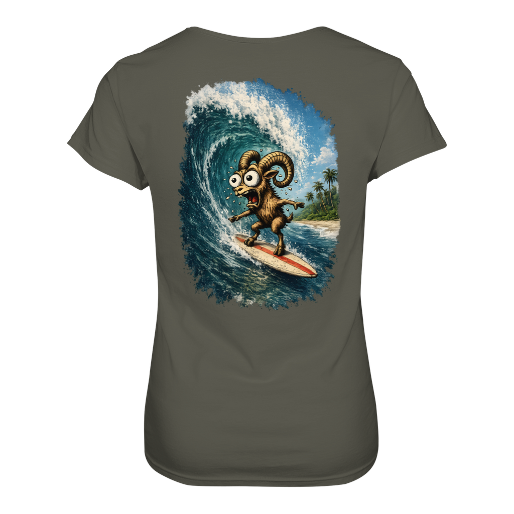Tiefenblick Urlaub Fun  - Ladies Organic Shirt