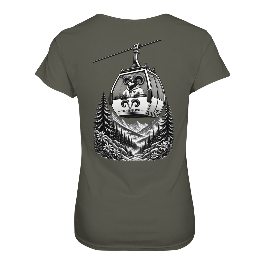 Tiefenblick Gondel Fun  - Ladies Organic Shirt