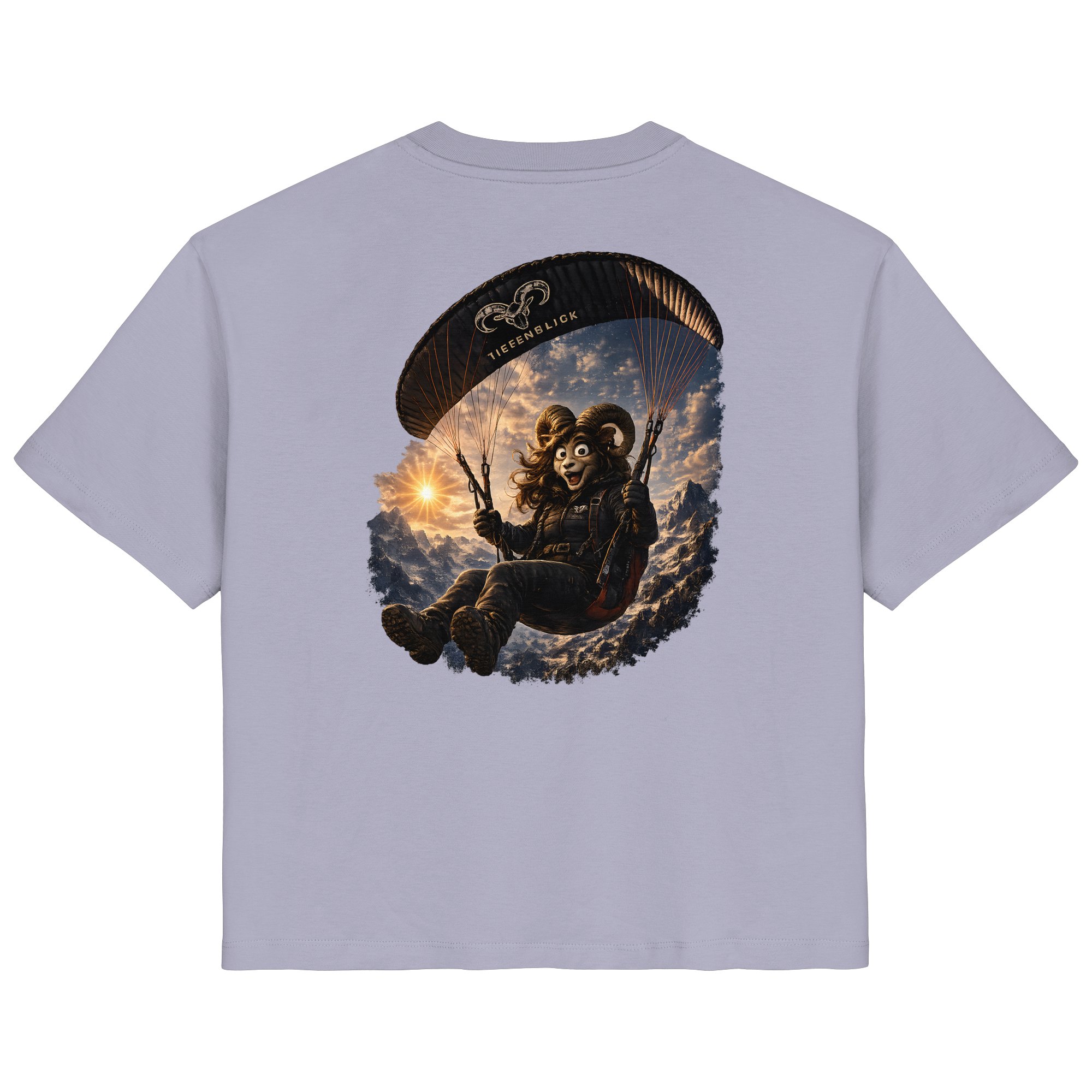 Tiefenblick Paraglider (Frau) - Ladies Organic Shirt