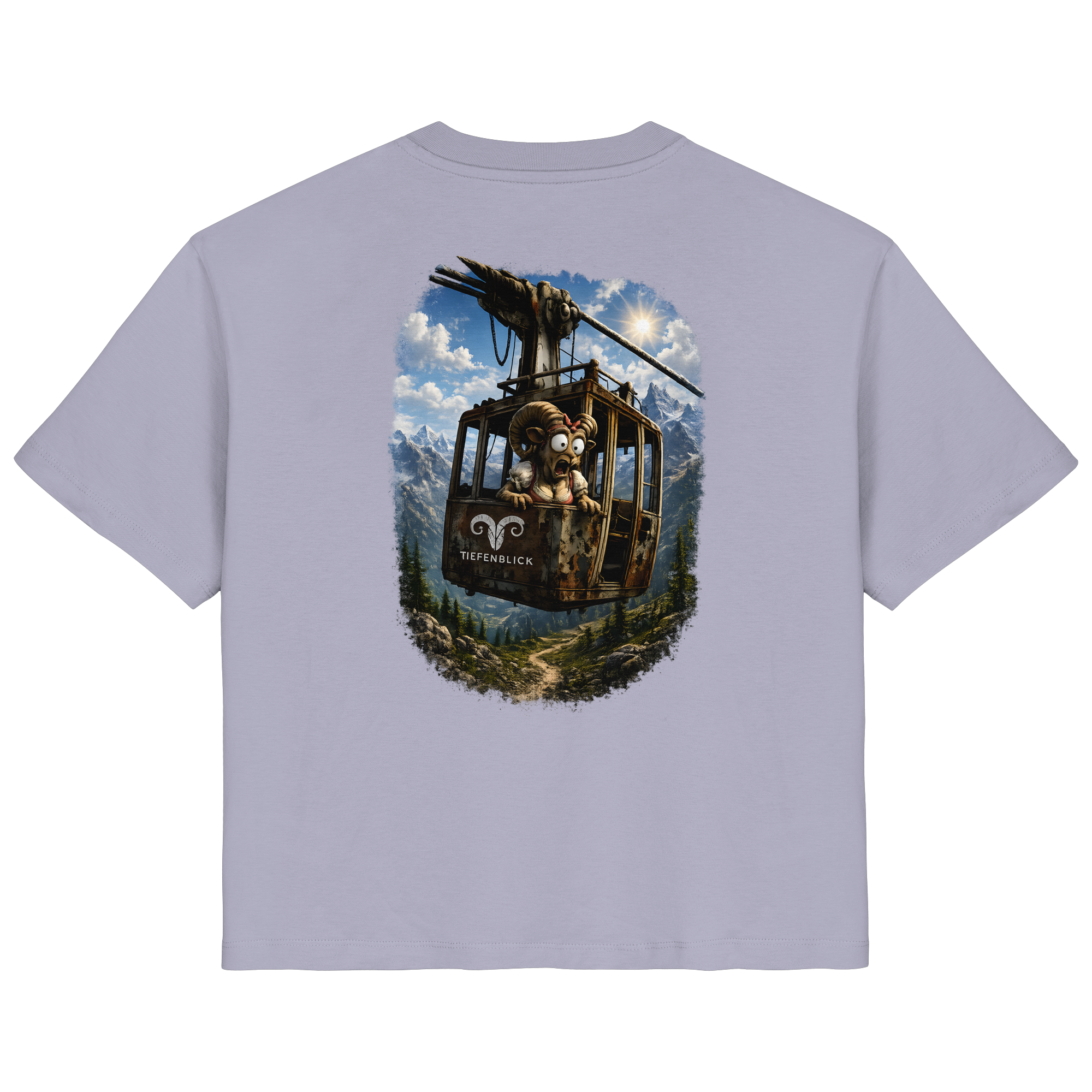 Tiefenblick Gondel Adrenalin Fun - Ladies Organic Shirt