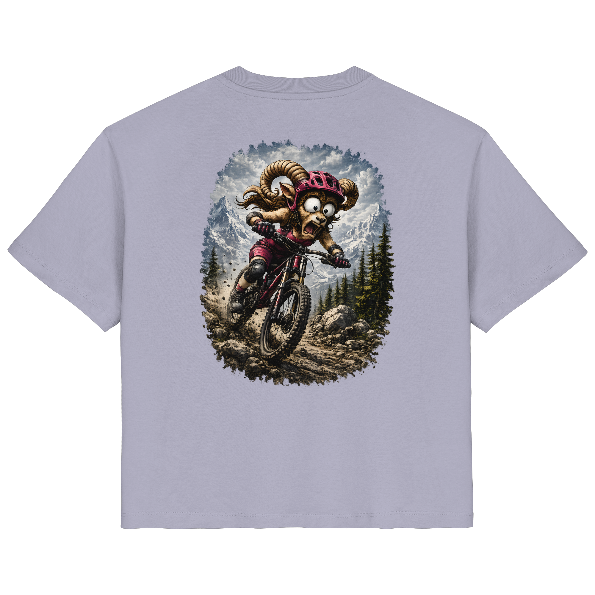 Tiefenblick Downhill - Ladies Organic Shirt