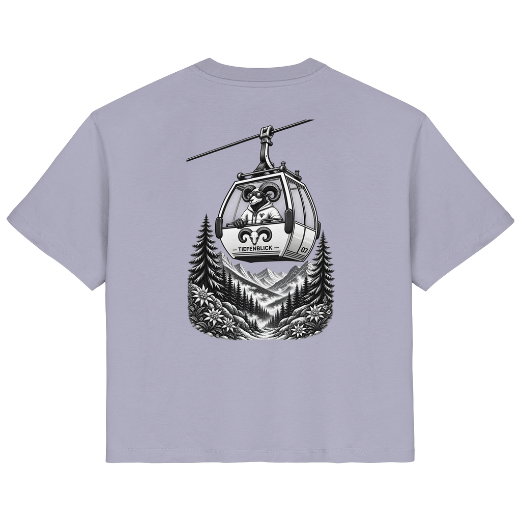 Tiefenblick Gondel Fun  - Ladies Organic Shirt