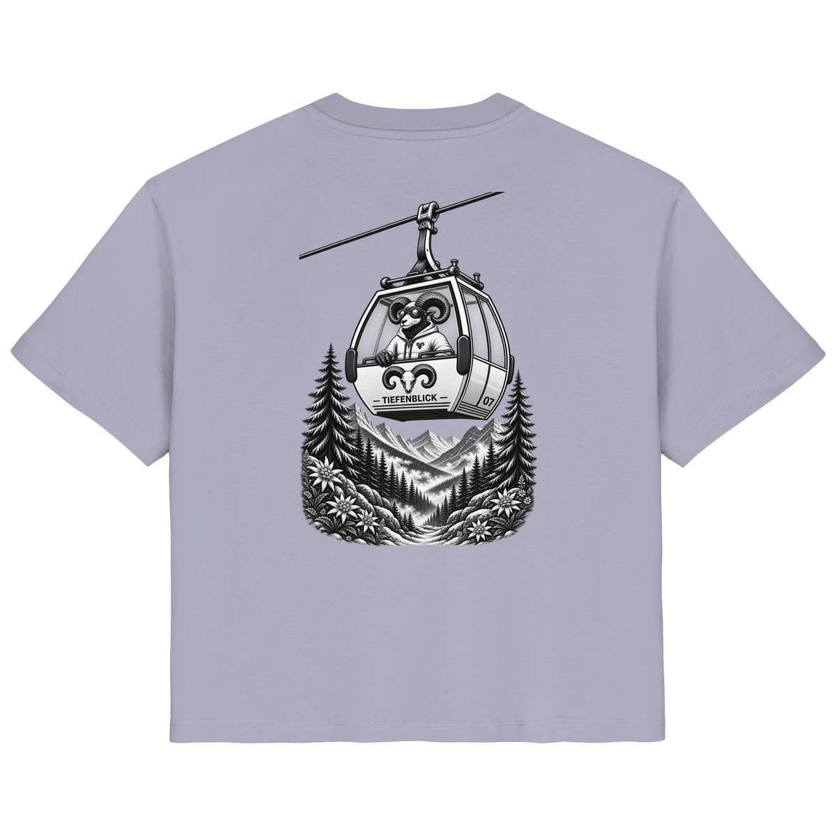 Tiefenblick Gondel Fun  - Ladies Organic Shirt