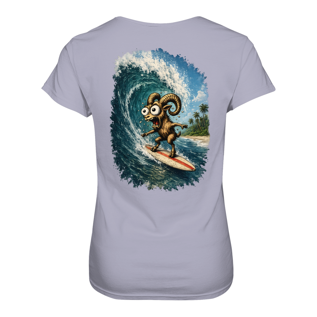 Tiefenblick Urlaub Fun  - Ladies Organic Shirt