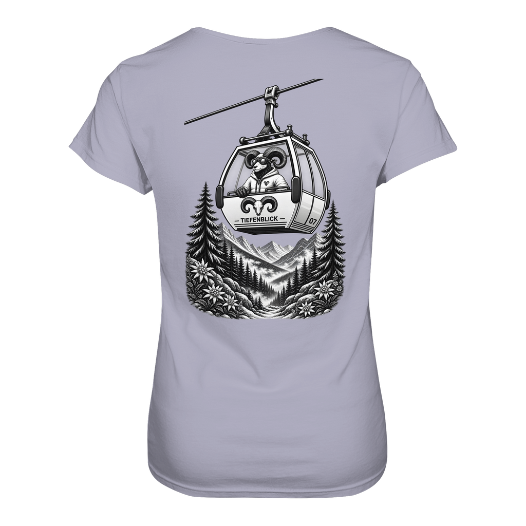 Tiefenblick Gondel Fun  - Ladies Organic Shirt