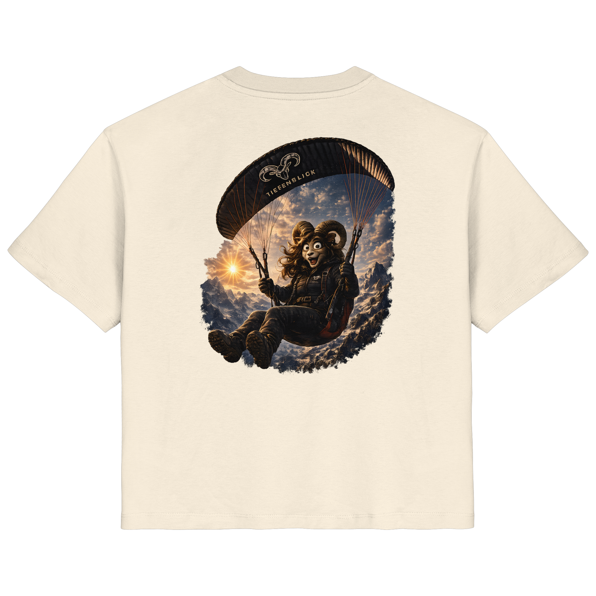 Tiefenblick Paraglider (Frau) - Ladies Organic Shirt