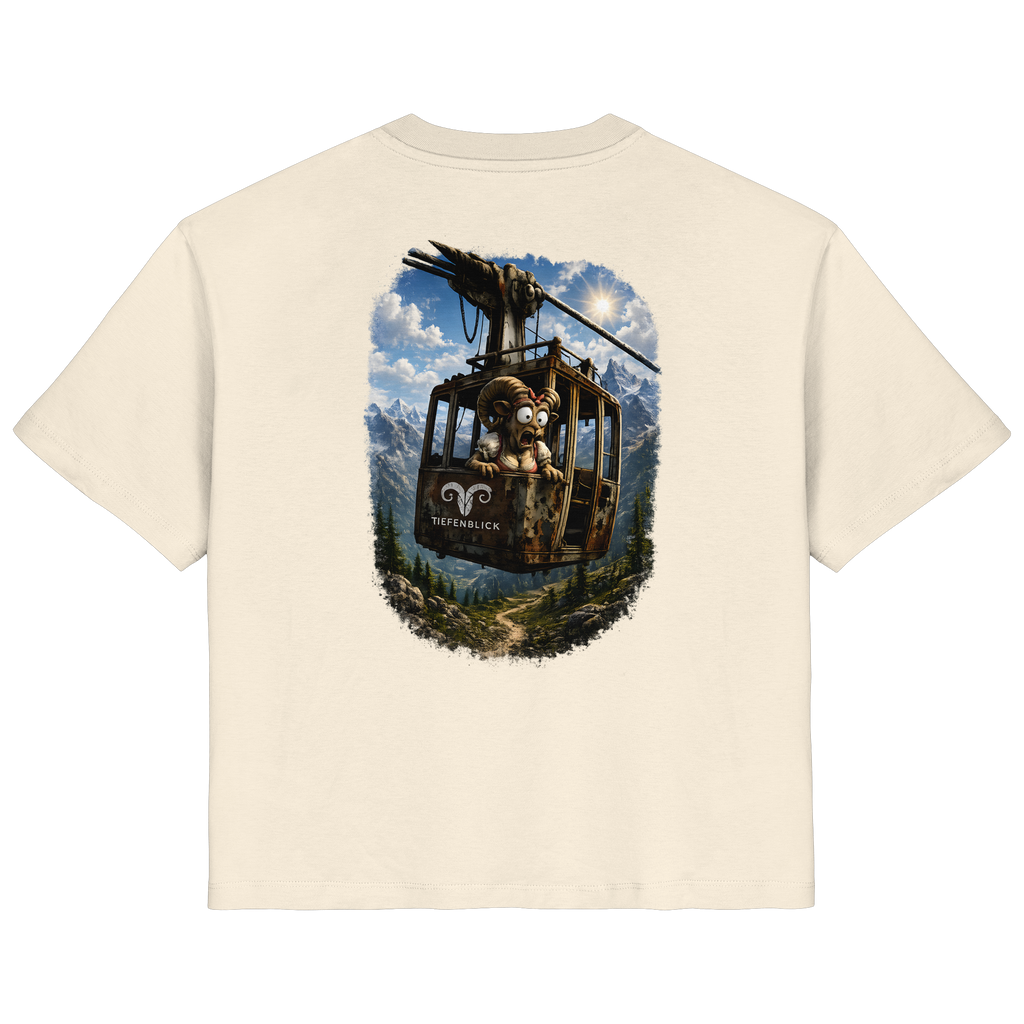 Tiefenblick Gondel Adrenalin Fun - Ladies Organic Shirt
