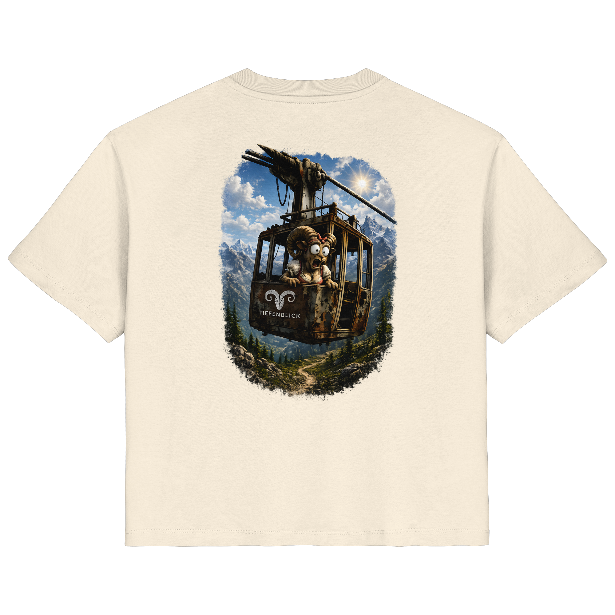 Tiefenblick Gondel Adrenalin Fun - Ladies Organic Shirt