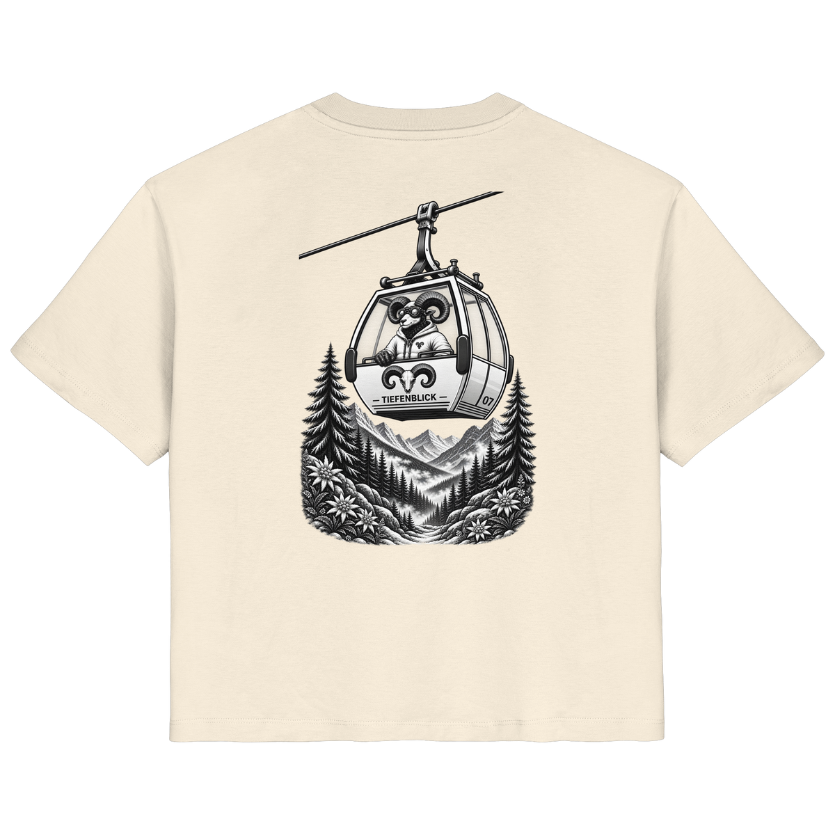 Tiefenblick Gondel Fun  - Ladies Organic Shirt