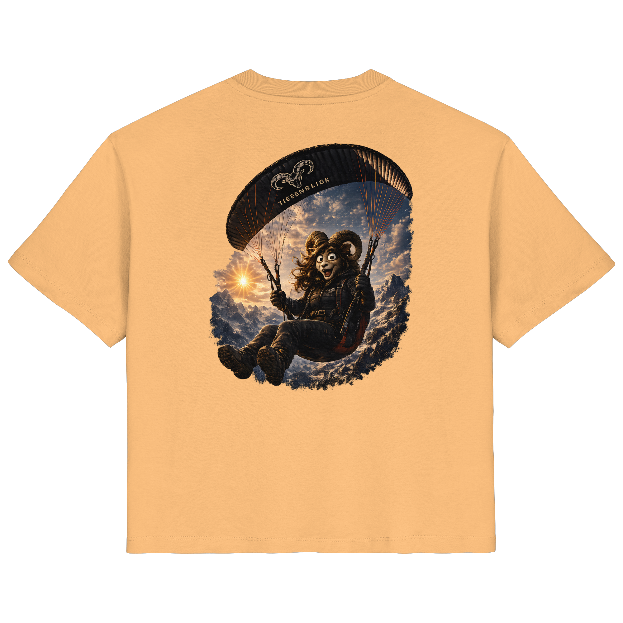 Tiefenblick Paraglider (Frau) - Ladies Organic Shirt