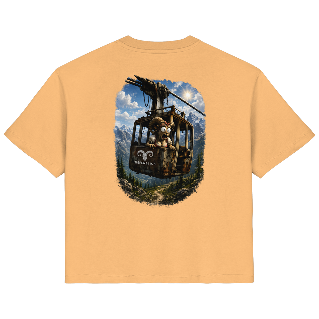 Tiefenblick Gondel Adrenalin Fun - Ladies Organic Shirt