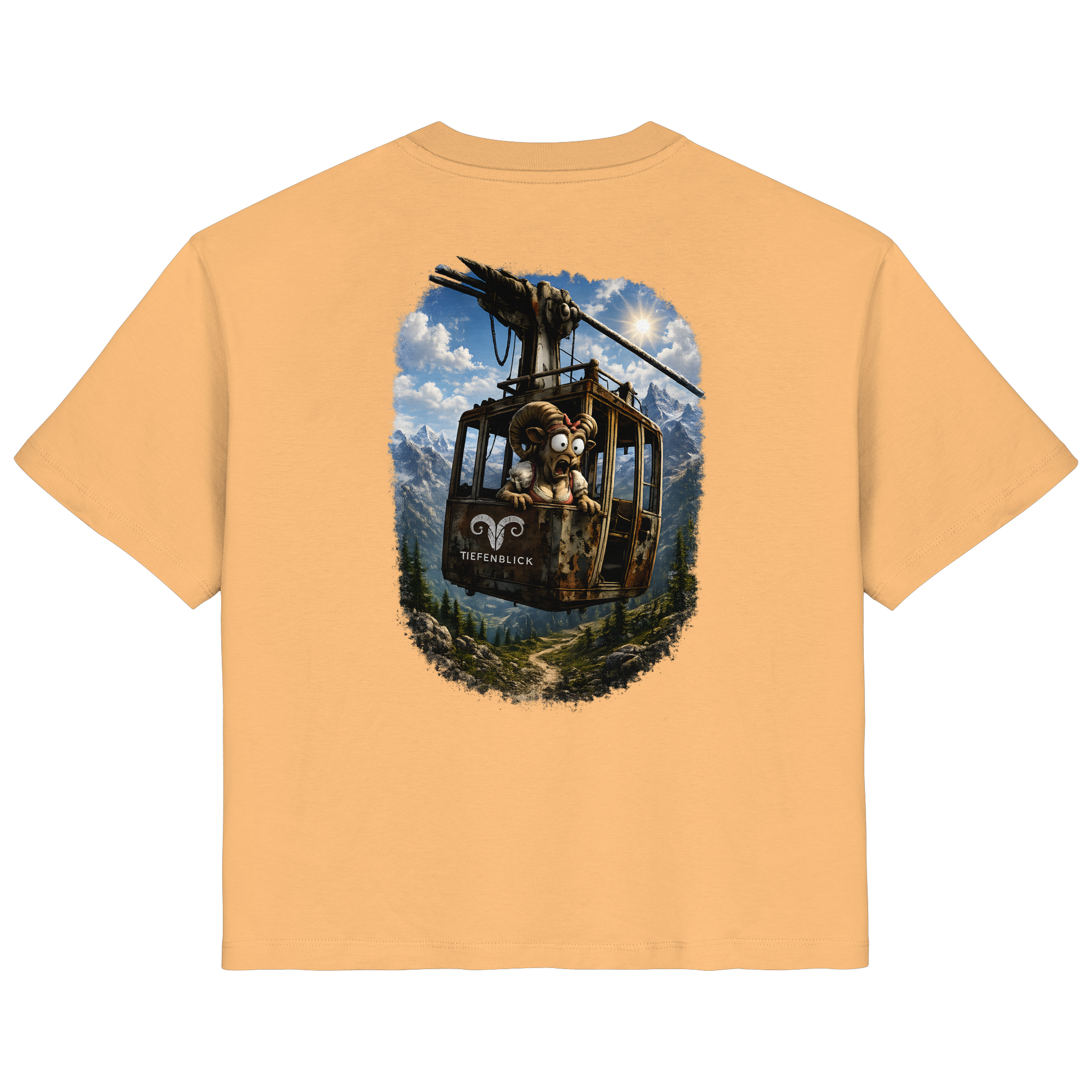 Tiefenblick Gondel Adrenalin Fun - Ladies Organic Shirt