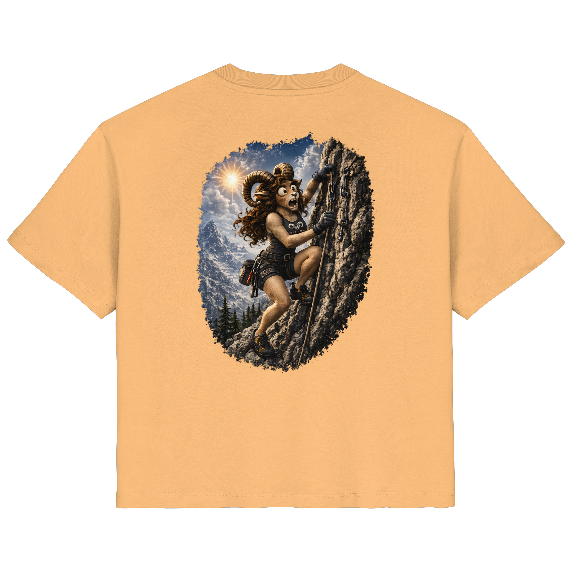 Tiefenblick Klettern - Ladies Organic Shirt