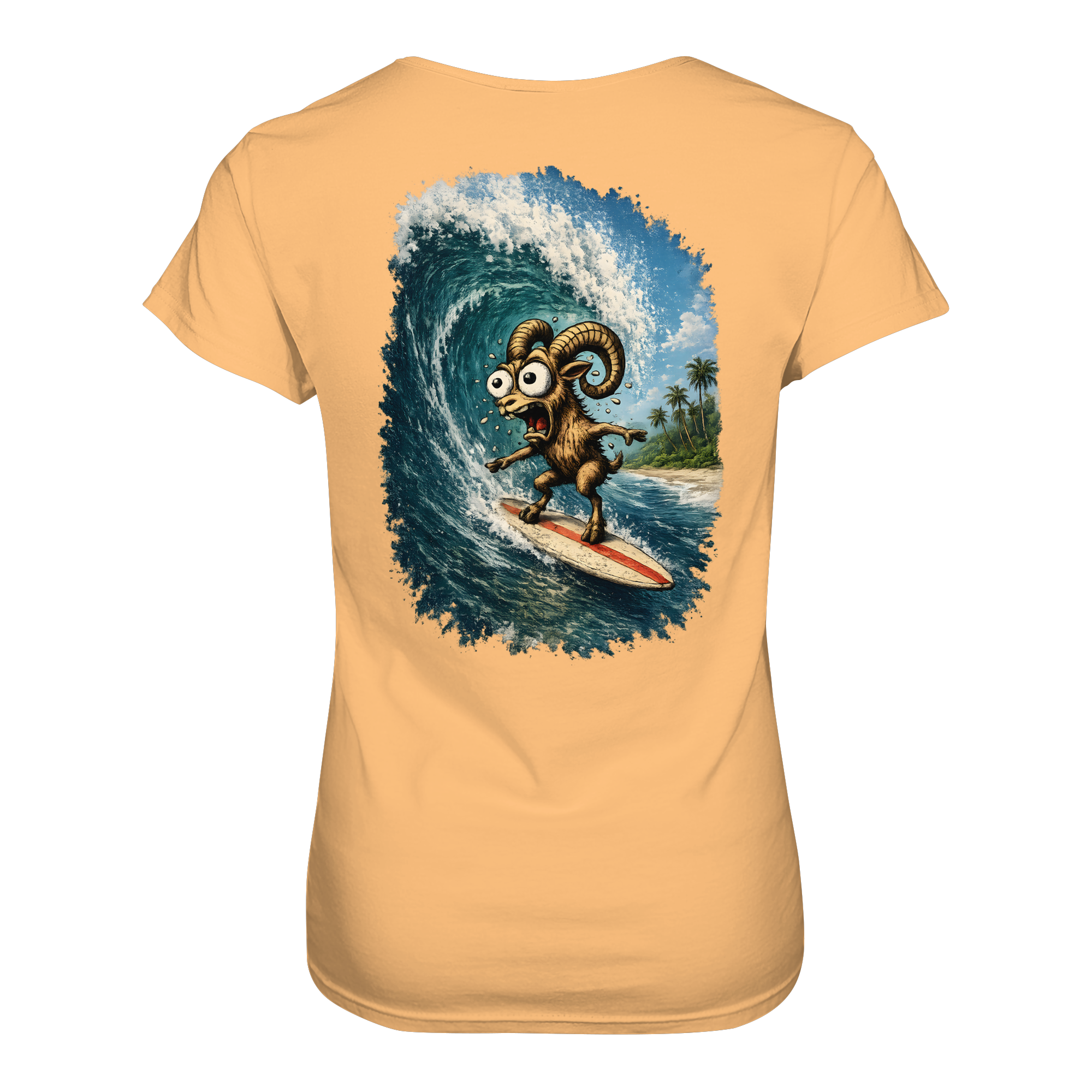 Tiefenblick Urlaub Fun  - Ladies Organic Shirt