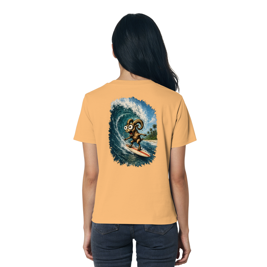 Tiefenblick Urlaub Fun  - Ladies Organic Shirt