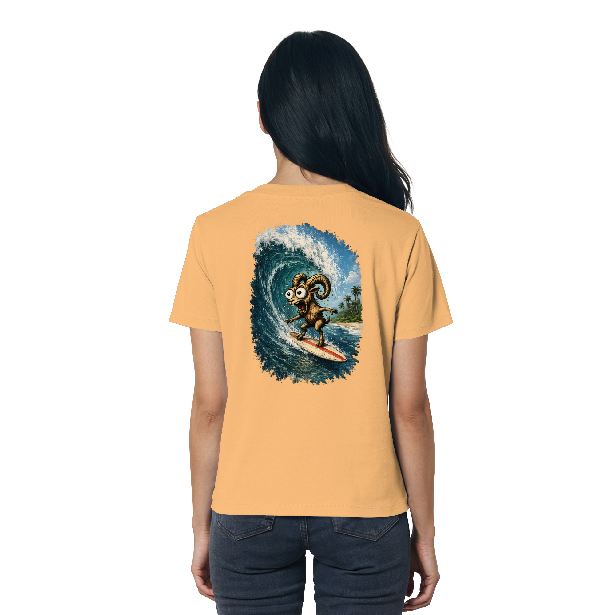 Tiefenblick Urlaub Fun  - Ladies Organic Shirt