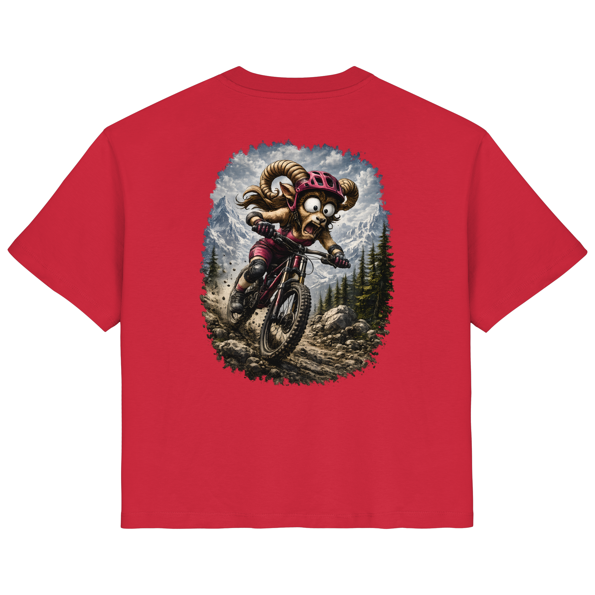 Tiefenblick Downhill - Ladies Organic Shirt