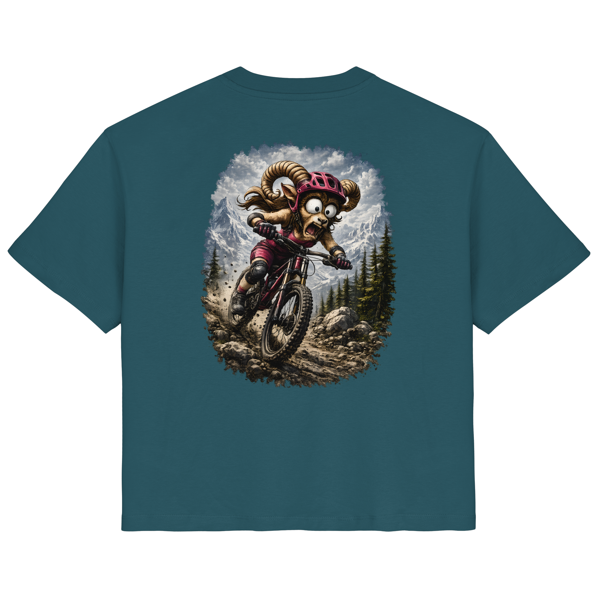 Tiefenblick Downhill - Ladies Organic Shirt