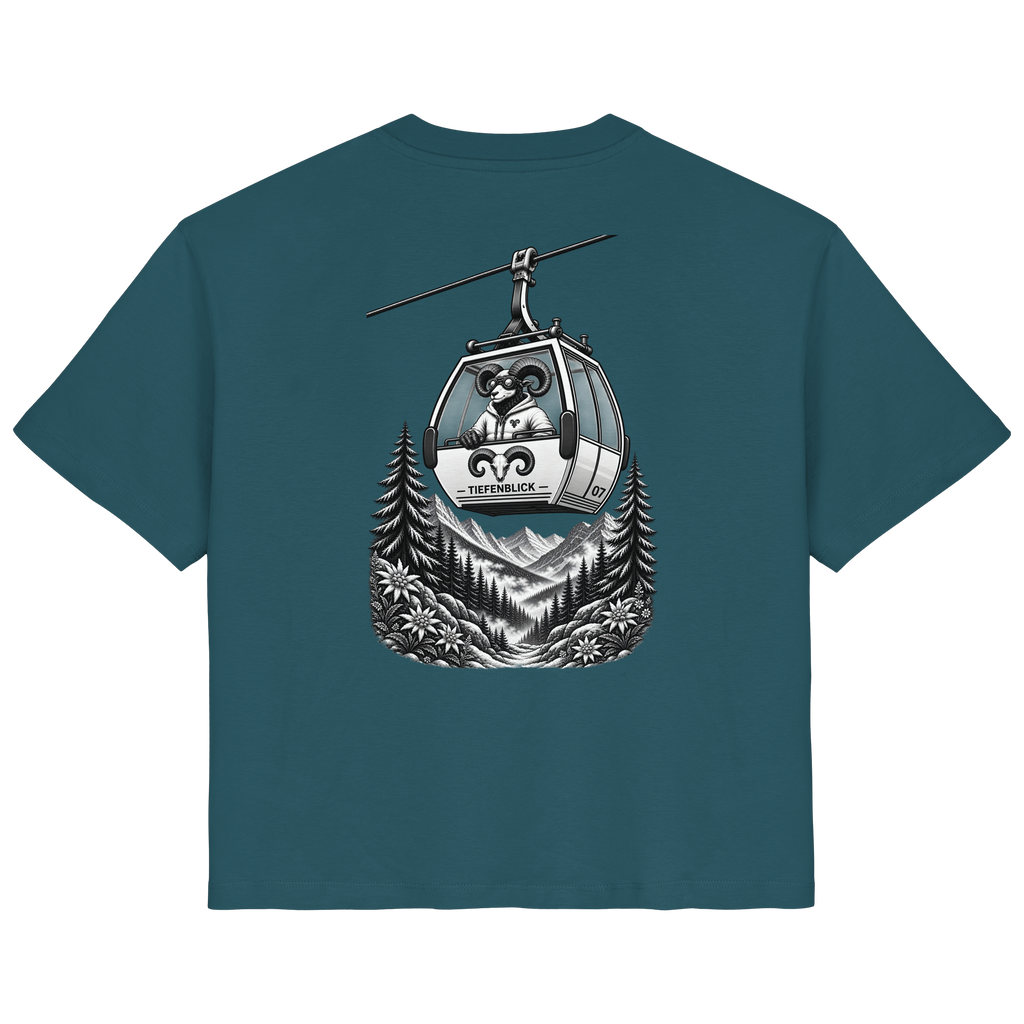 Tiefenblick Gondel Fun  - Ladies Organic Shirt