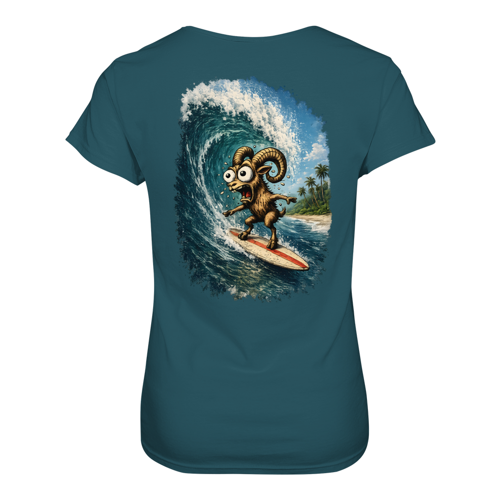 Tiefenblick Urlaub Fun  - Ladies Organic Shirt