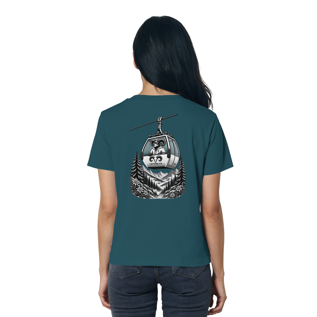 Tiefenblick Gondel Fun  - Ladies Organic Shirt