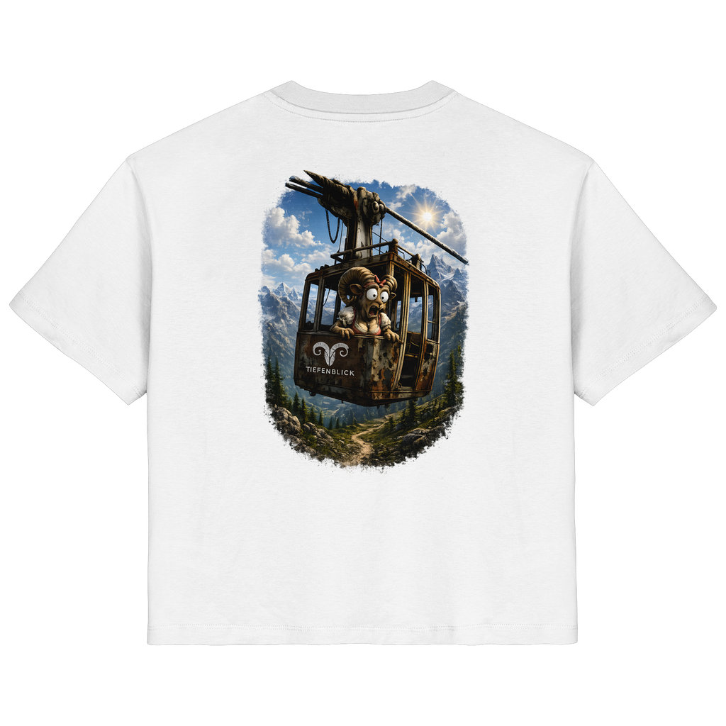 Tiefenblick Gondel Adrenalin Fun - Ladies Organic Shirt
