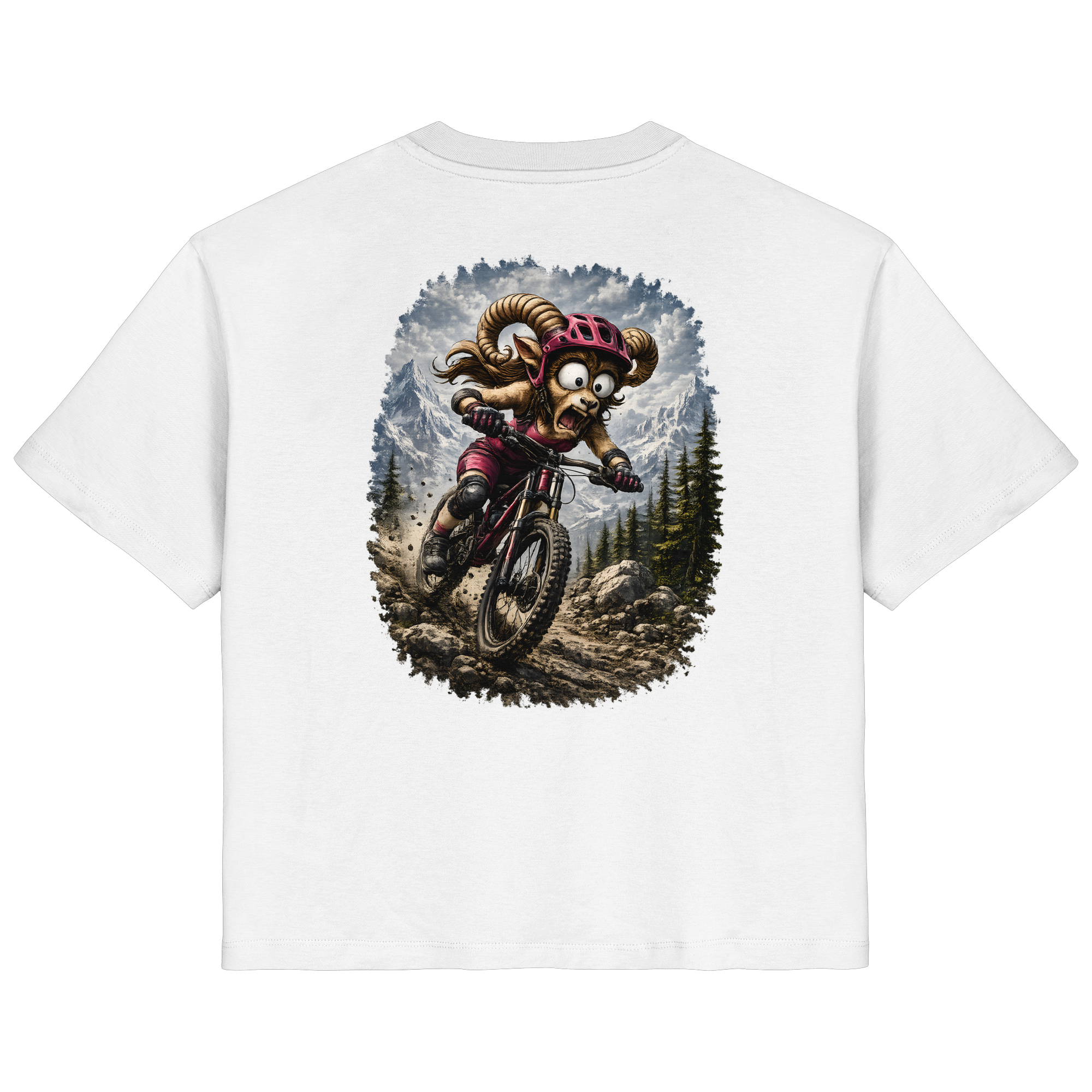 Tiefenblick Downhill - Ladies Organic Shirt