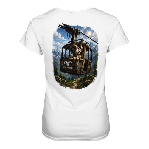 Tiefenblick Gondel Adrenalin Fun - Ladies Organic Shirt