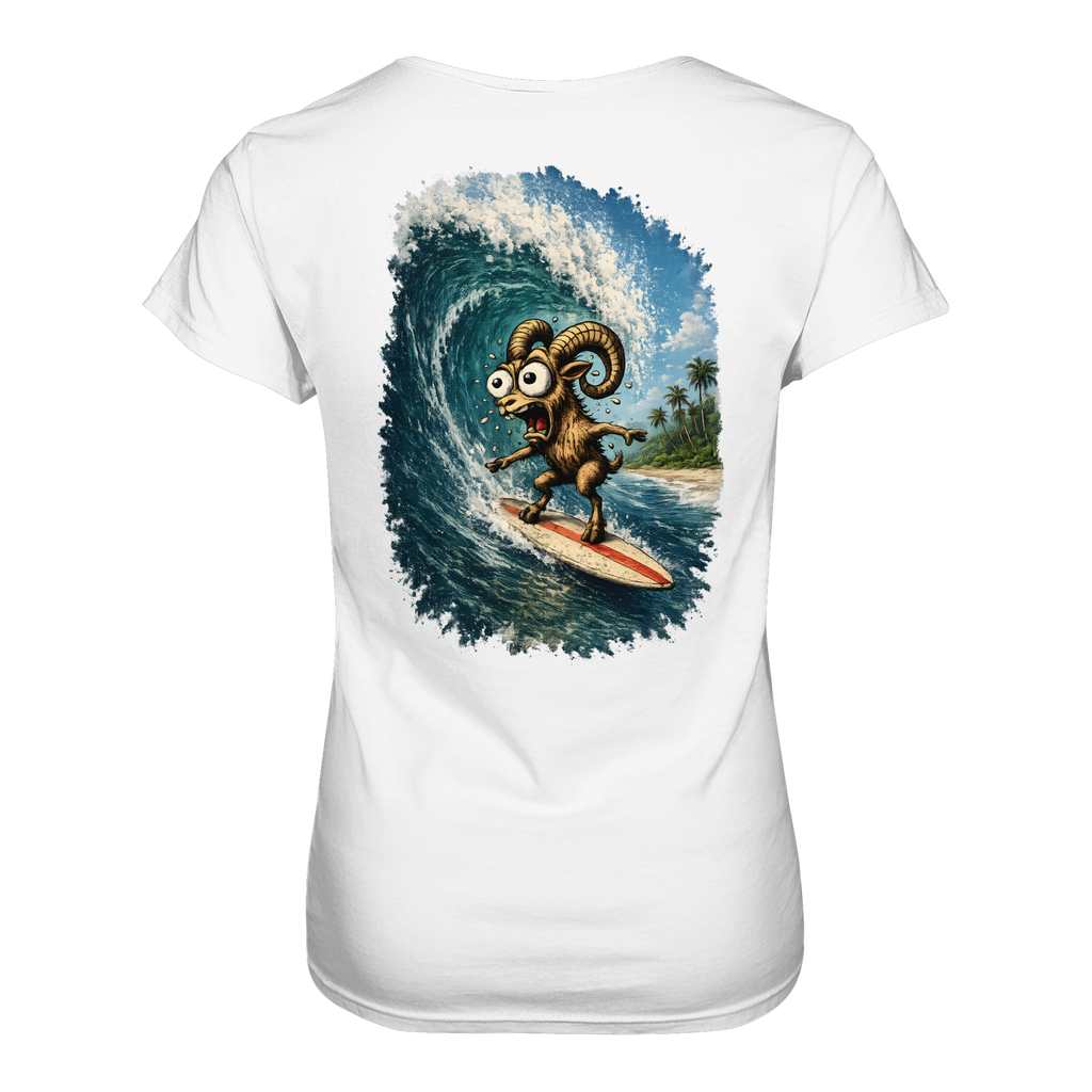Tiefenblick Urlaub Fun  - Ladies Organic Shirt