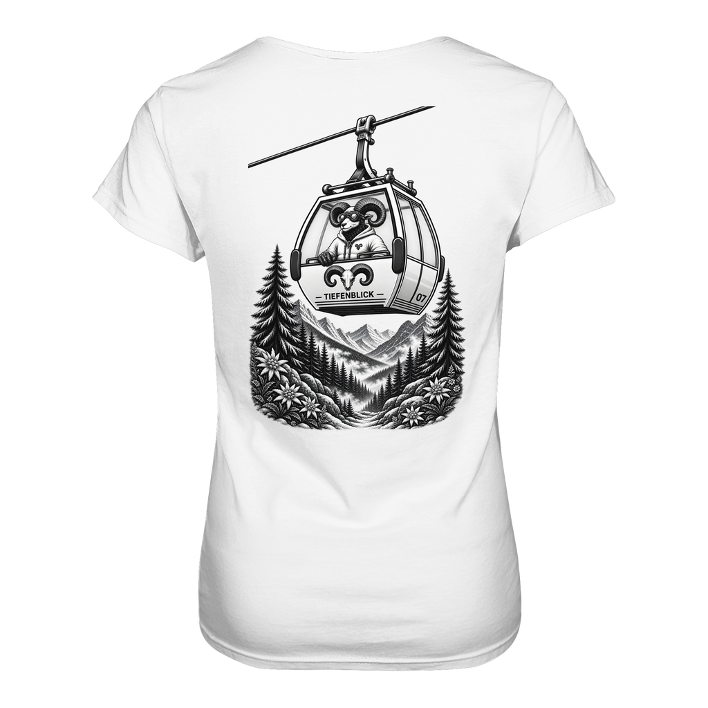 Tiefenblick Gondel Fun  - Ladies Organic Shirt