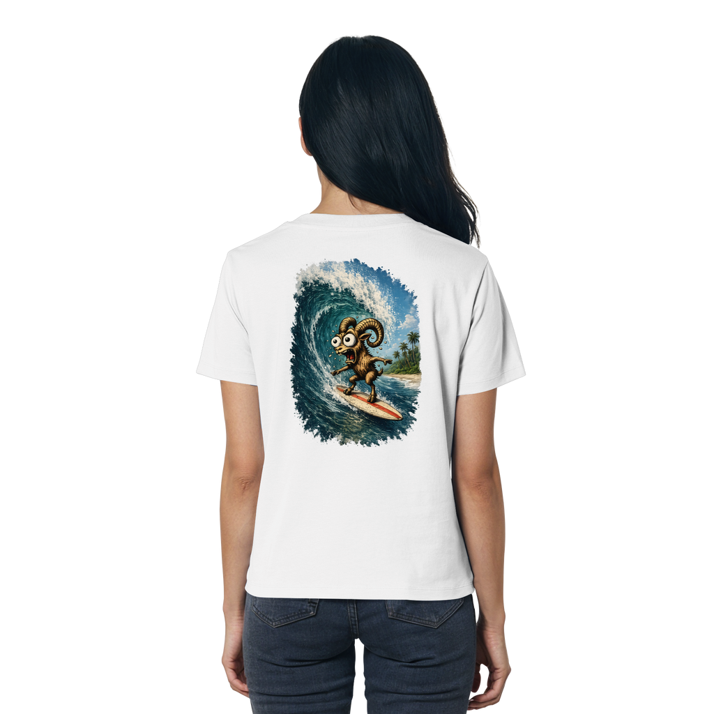Tiefenblick Urlaub Fun  - Ladies Organic Shirt