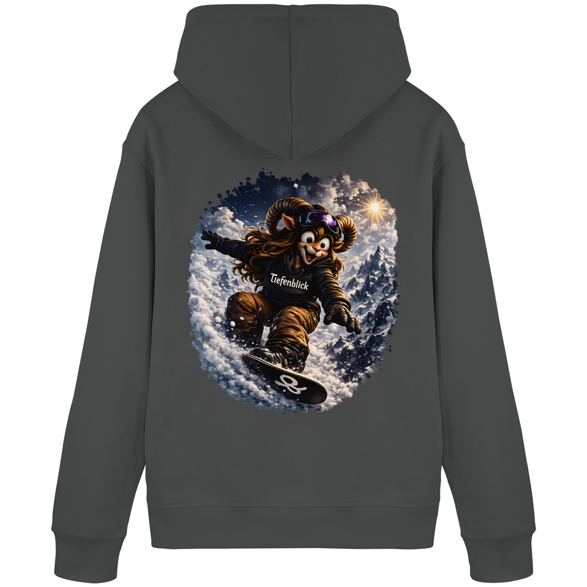 Tiefenblick Ski - Organic Basic Hoodie