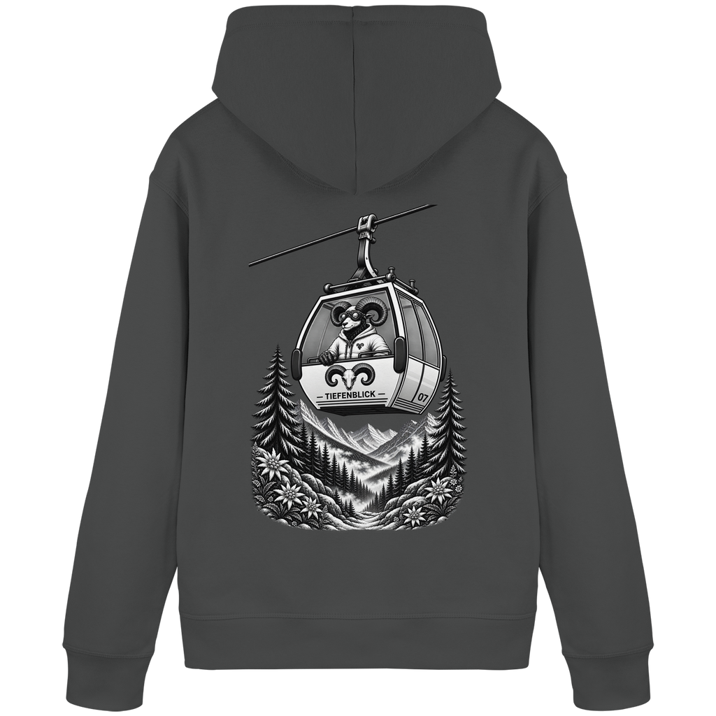 Tiefenblick Gondel Fun  - Organic Basic Hoodie