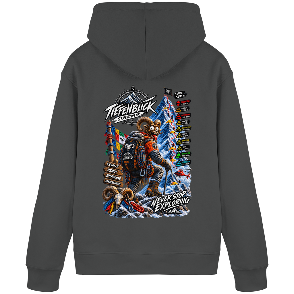 Tiefenblick Todeszone Fun - Organic Basic Hoodie