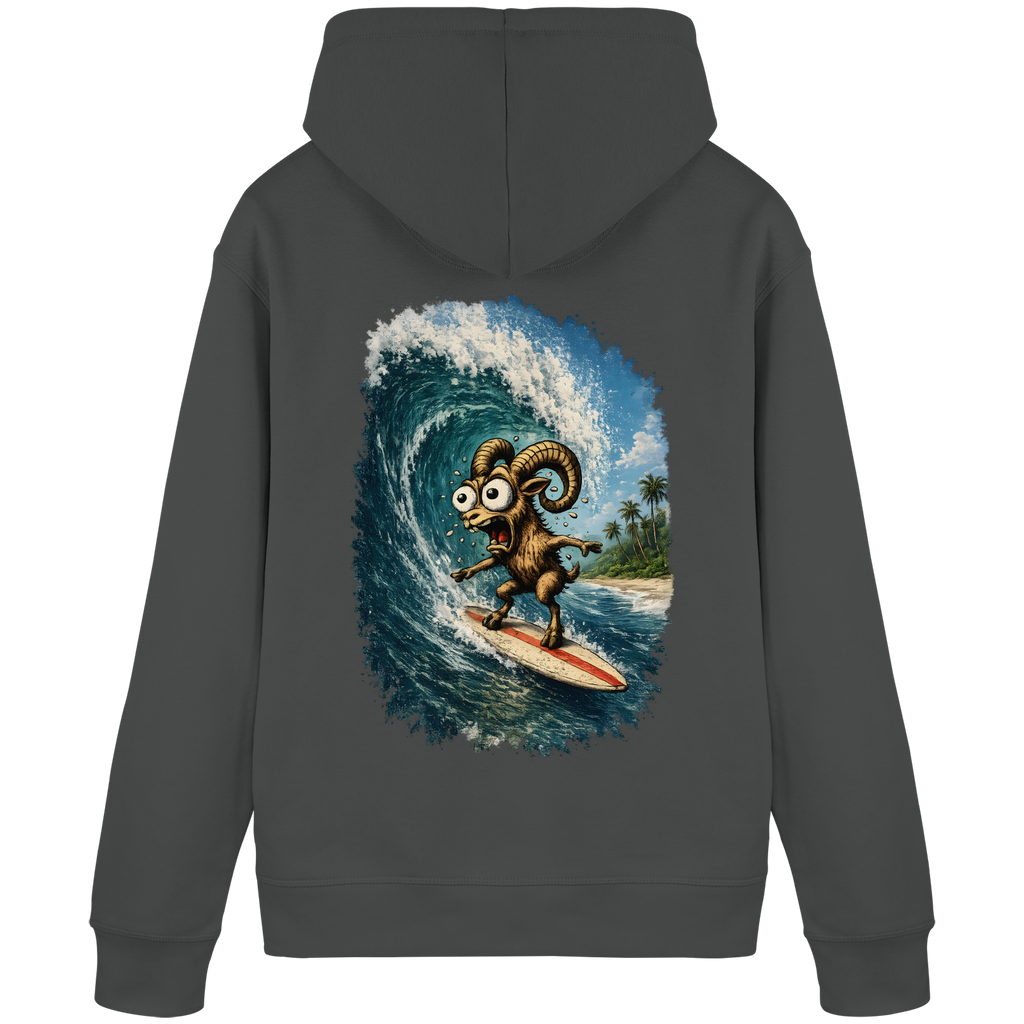 Tiefenblick Urlaub Fun  - Organic Basic Hoodie