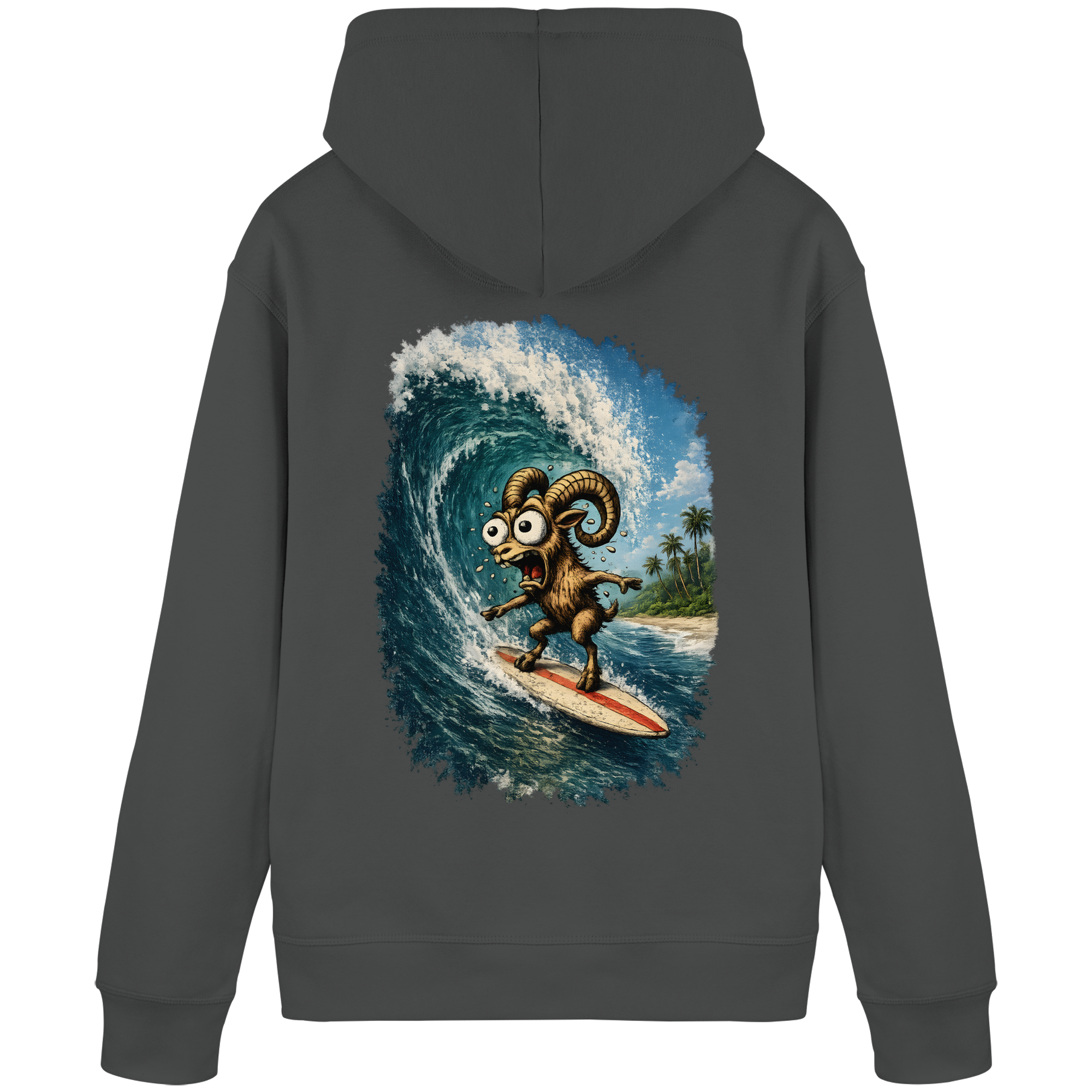 Tiefenblick Urlaub Fun  - Organic Basic Hoodie