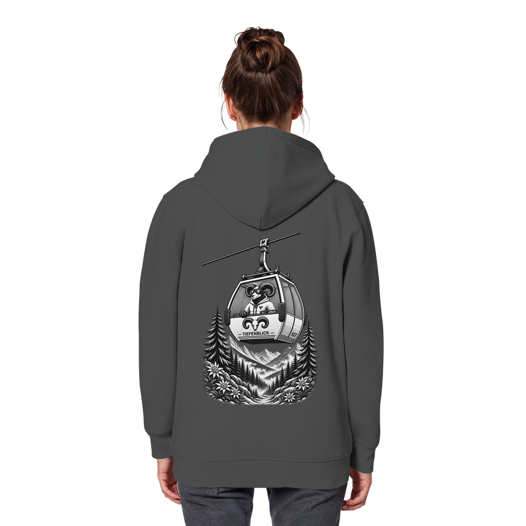 Tiefenblick Gondel Fun  - Organic Basic Hoodie