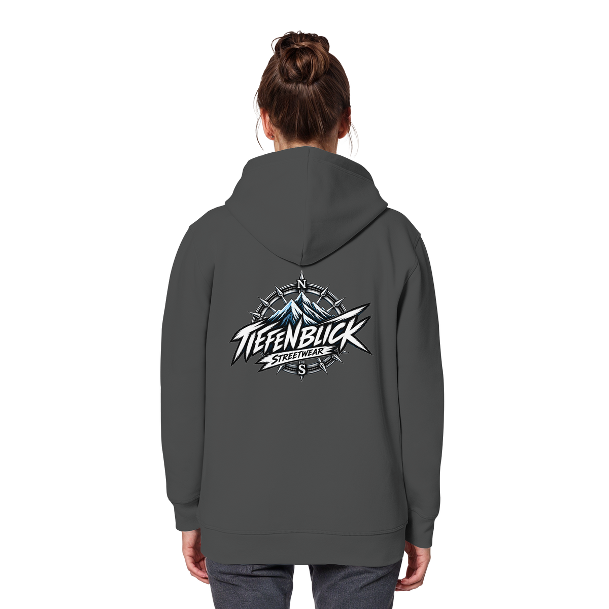 Tiefenblick True North Edition - Organic Basic Hoodie