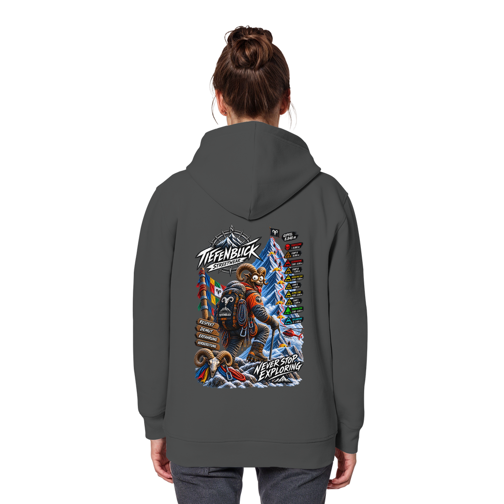 Tiefenblick Todeszone Fun - Organic Basic Hoodie