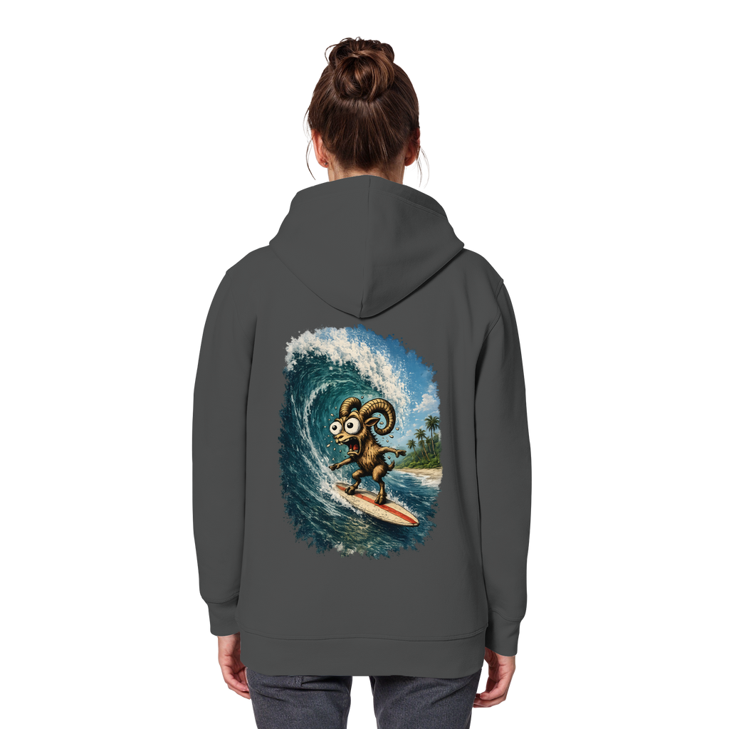 Tiefenblick Urlaub Fun  - Organic Basic Hoodie