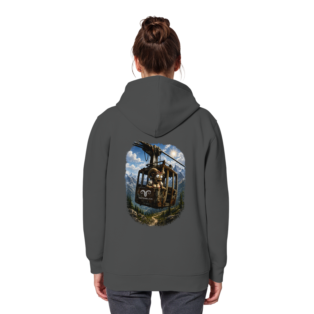 Tiefenblick Gondel Adrenalin Fun - Organic Basic Hoodie