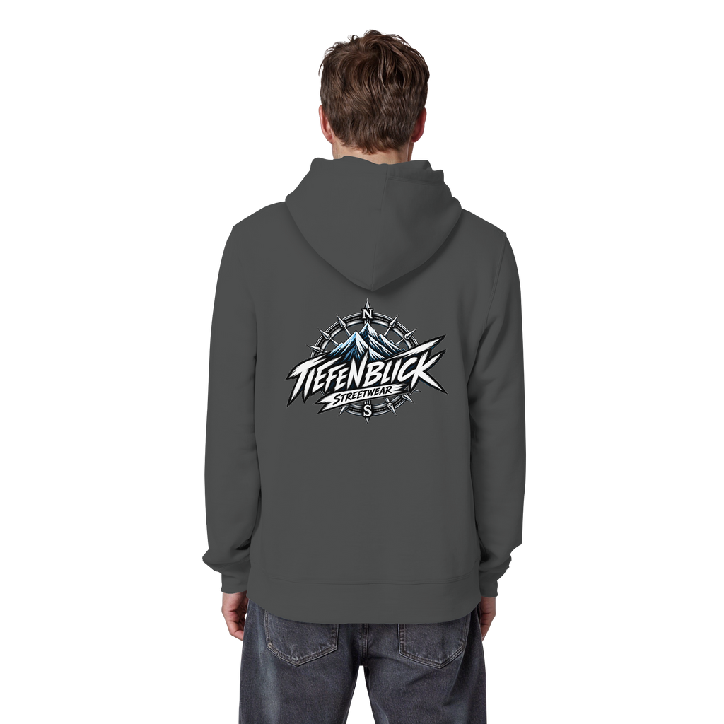 Tiefenblick True North Edition - Organic Basic Hoodie