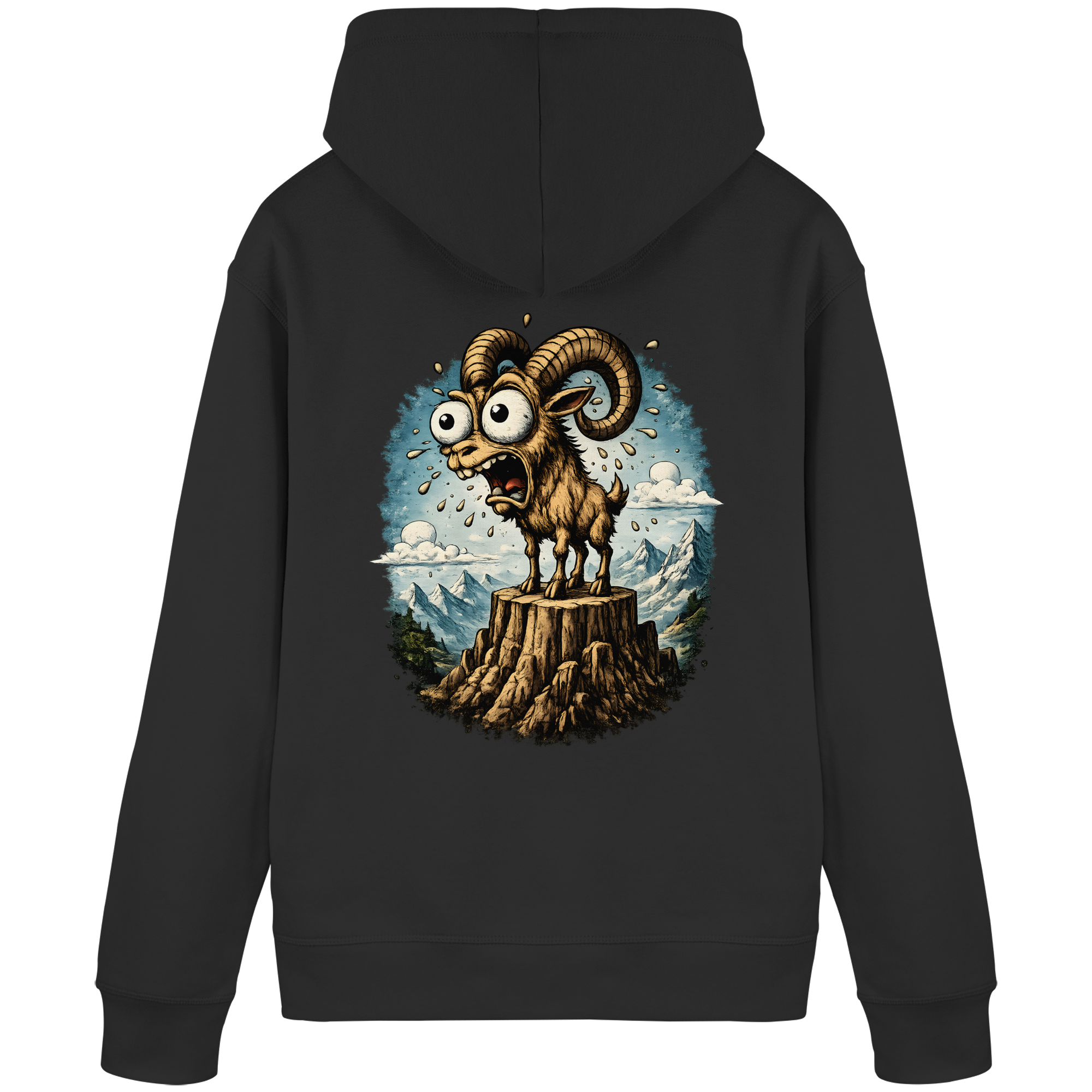Tiefenblick Tiefe Fun - Organic Basic Hoodie