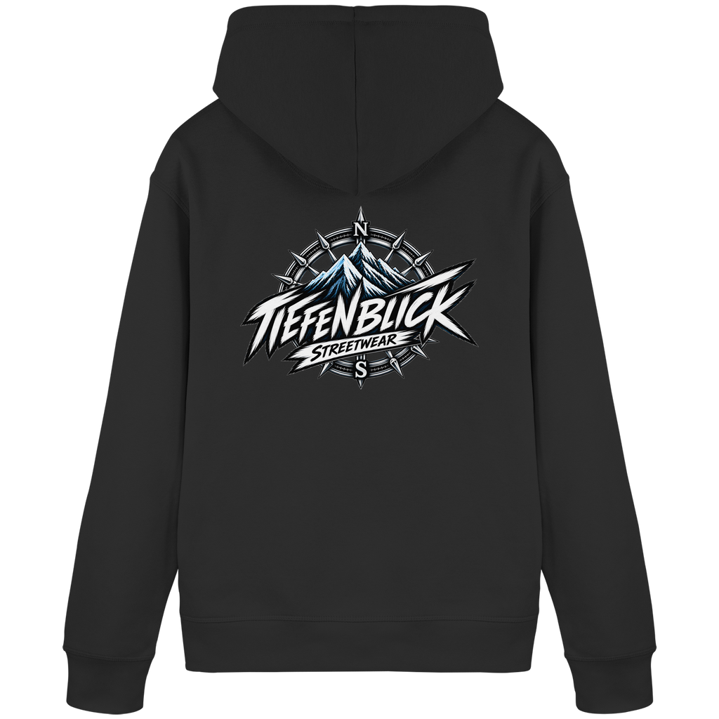 Tiefenblick True North Edition - Organic Basic Hoodie