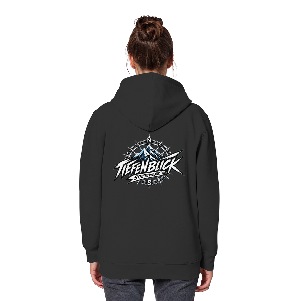Tiefenblick True North Edition - Organic Basic Hoodie