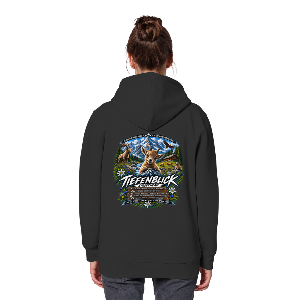 Tiefenblick Respekt Edition - Organic Basic Hoodie