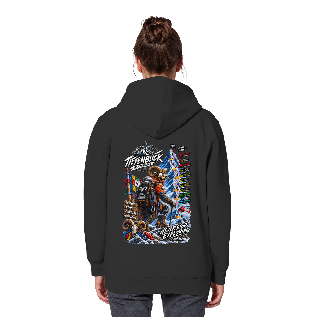Tiefenblick Todeszone Fun - Organic Basic Hoodie