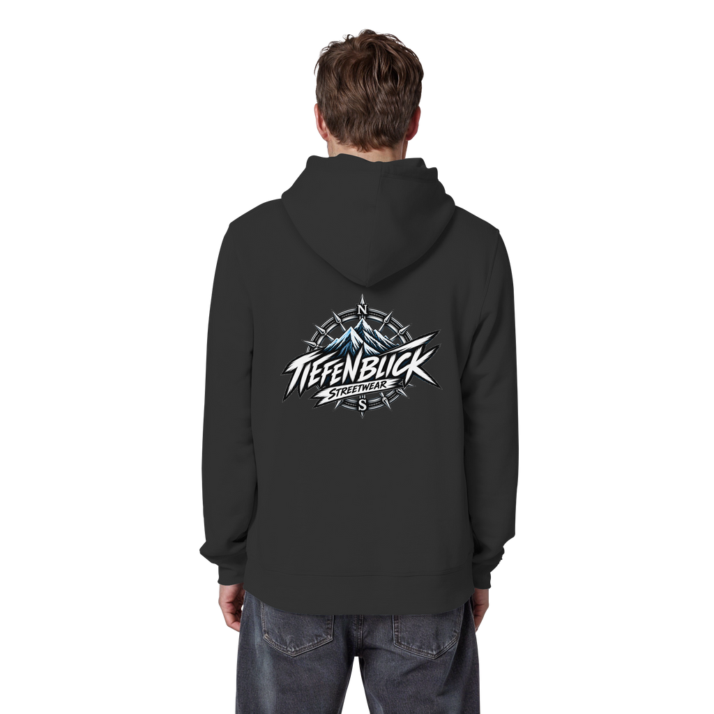 Tiefenblick True North Edition - Organic Basic Hoodie