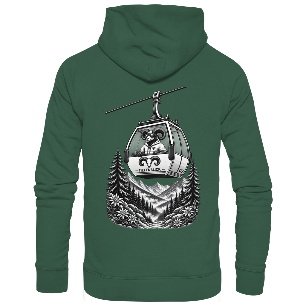 Tiefenblick Gondel Fun  - Organic Basic Hoodie