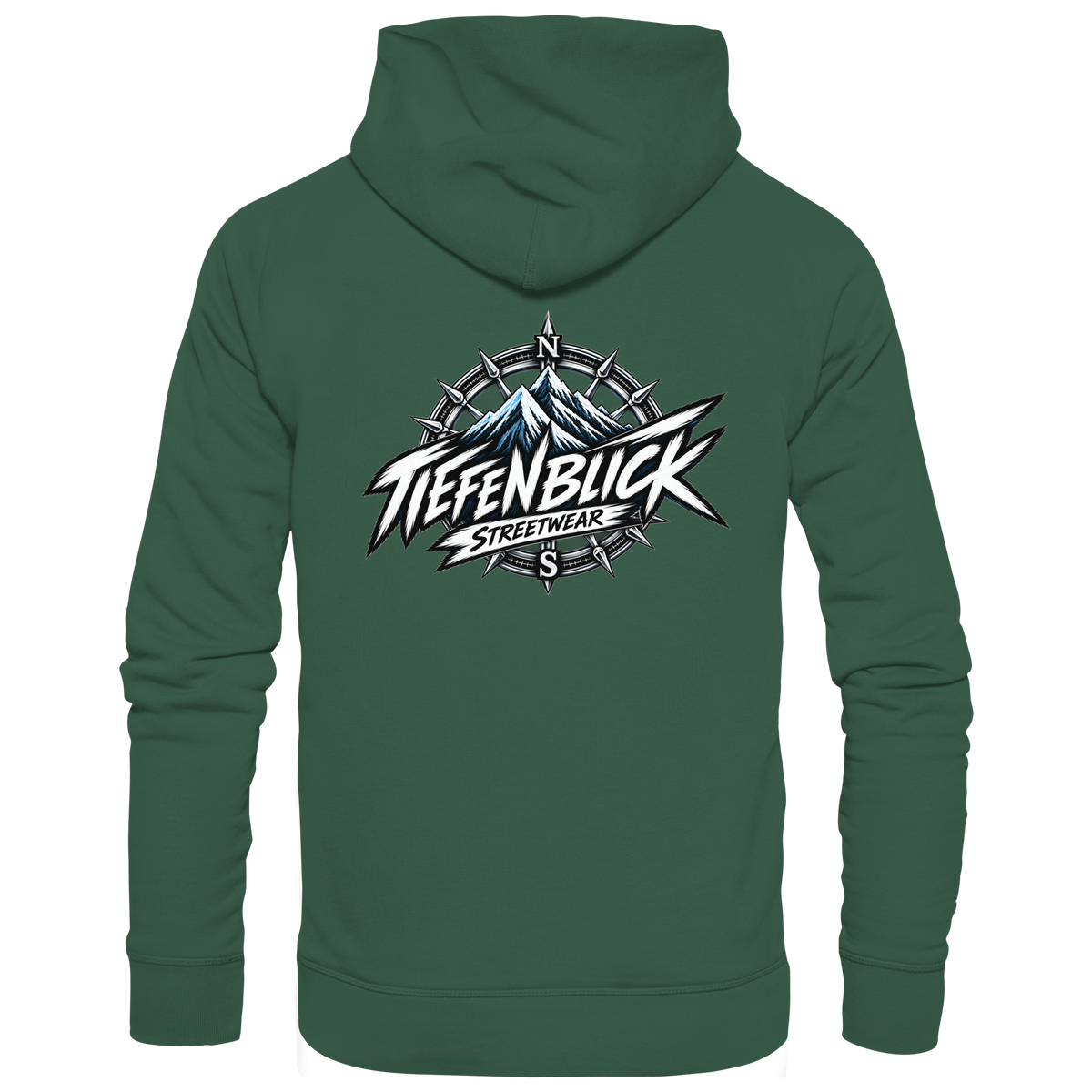 Tiefenblick True North Edition - Organic Basic Hoodie
